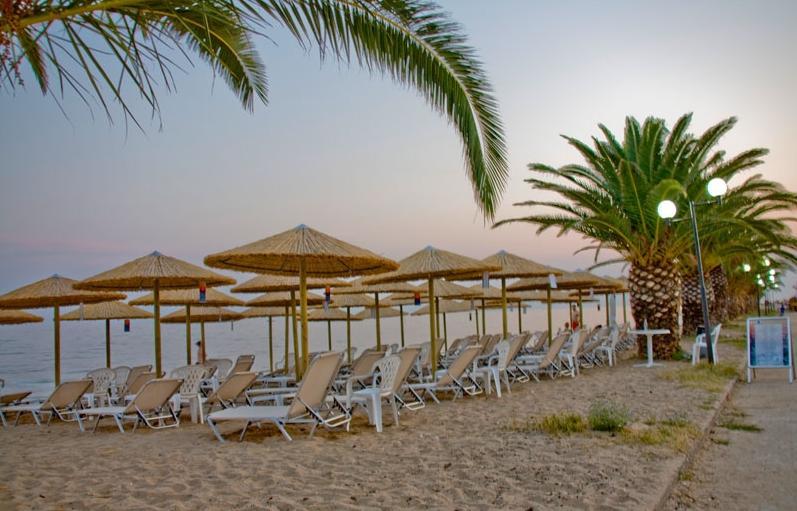 Hotel Horizontas Неа-Плайя Экстерьер фото